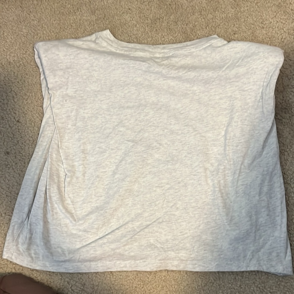 Babaton Heather Gray Crewneck Tee - Picture 3 of 3